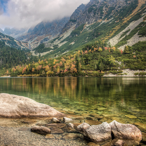 Jezero v Tatrách