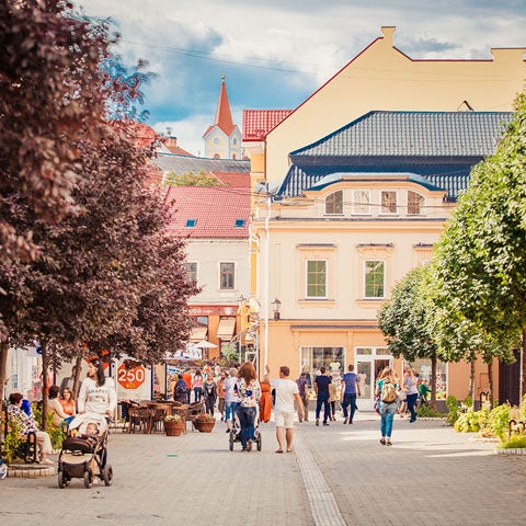 Centrum města Užhorod