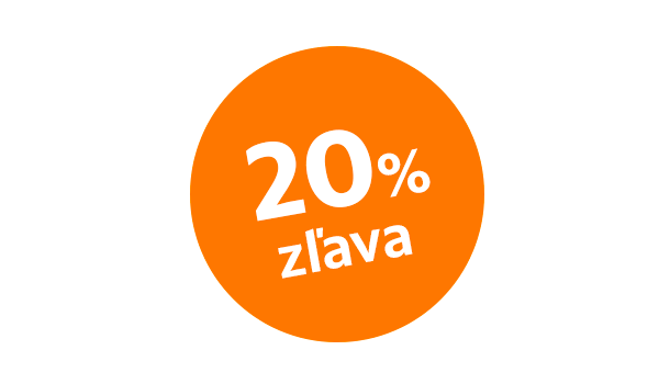 Zľava 20 %